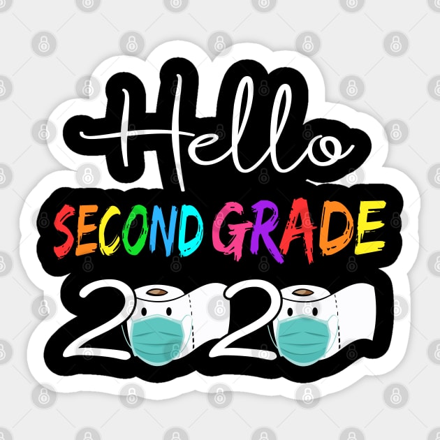 Hello Second Garde 2020 Sticker by MEDtee